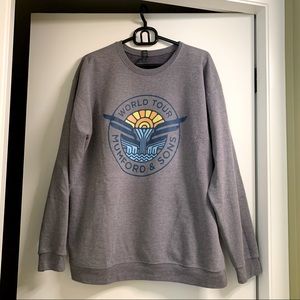 Large - Mumford and Sons Official Concert Tour Sweatshirt